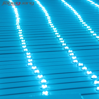 Éclairage d'usine 30mm 12V IP68 Projecteurs de piste extérieurs permanents Lumières de Noël et de fêtes RGBW LED à points pixel
