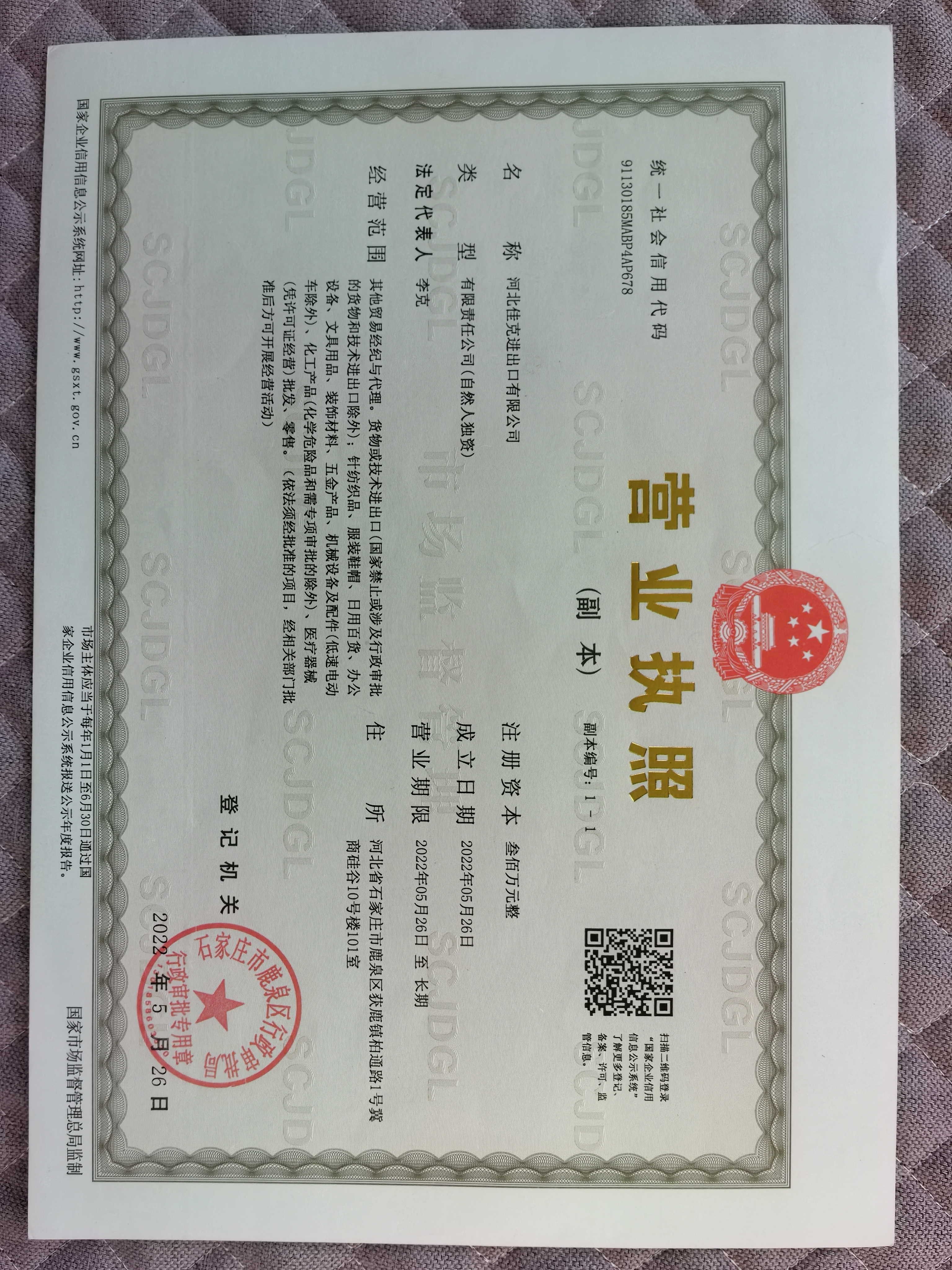 Hebei Jiake Import And Export Co., Ltd. logo