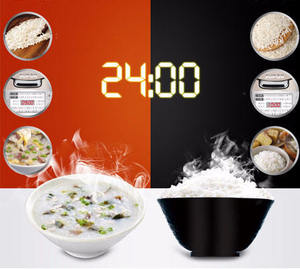 Multifuncional 5Qt Tapa desmontable Desmontable Epsilon Calentador de alimentos eléctrico Olla <span class=keywords><strong>arrocera</strong></span> automática <span class=keywords><strong>20</strong></span> en uno - Product Image 5