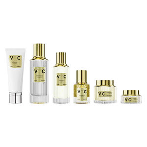Set de Cuidado de la Piel con Etiqueta Personalizada OEM, Vitamina C, Blanqueador, Reparador, Reafirmante, Limpiador, Crema Facial, Crema para Ojos, <span class=keywords><strong>Serie</strong></span> de Esencias - Product Image 6