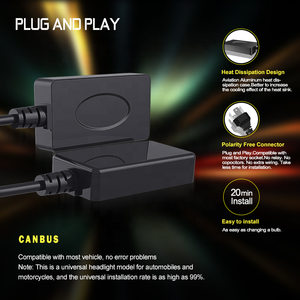 <span class=keywords><strong>Precio</strong></span> de fábrica H4 Bi Led bombillas para faros 100W 10000LM 6500K Hi/Low Beam barato LED lente coche bombillas mini led proyector lente - Product Image 6