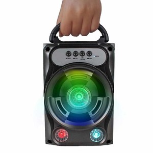 GAS-B16 không dây BT loa với đầy màu sắc LED ánh sáng ngoài trời Loa di động vuông nhảy Loa - Product Image 2