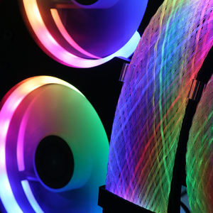 GPU Cáp Nối Dài Bo Mạch Chủ <span class=keywords><strong>RGB</strong></span> 24 Pin Cho Máy Vi Tính Dây Nối Dài Ned Đồng Bộ Hóa Ánh Sáng Đực Sang Cái 245Mm - Product Image 6