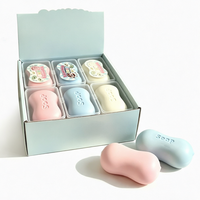 Jouet anti-stress en forme de savon - Matériau TPR - Unisexe - Doux - Parfumé - Toucher confortable - Jouet de décompression parfait pour les enfants - Coffret