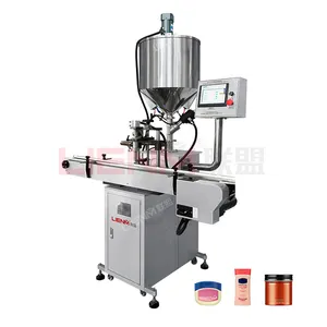 Customized Constant Temperature Paste Ointment and Liquid Filling Machine With Beater Automatic Paste Filling Machine