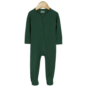 100% Bamboo Fabric pajamas romper zipper Kids pajamas soft wholesale <strong>clothing</strong> - Product Image 5