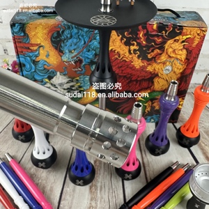 <span class=keywords><strong>Cachimba</strong></span> ALPHA HOOKAH Serie Modelo X Classic Mini <span class=keywords><strong>de</strong></span> Acero Inoxidable con Acabado Lacado en Caja <span class=keywords><strong>de</strong></span> Regalo - Ecológica y Duradera - Product Image 4