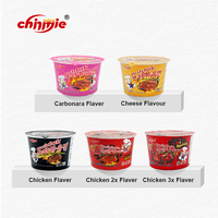 Échantillons gratuits, fabrication OEM acceptable, nouilles ramen asiatiques en vrac, pâtes avec certification BRC HALAL