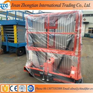 Plataforma Elevadora Telescópica de Cilindro, Elevador Eléctrico de Escalera, Certificación CE - Product Image 4