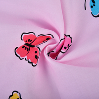 Nouveau Design Textile Imprimé Floral Tissu Doux 100% Coton Tissu Pour Vêtements