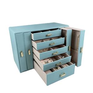 Cajón multifuncional de estilo europeo y americano, caja de almacenamiento de joyas, multicolor, súper <span class=keywords><strong>grande</strong></span>, funcional J - Product Image 5