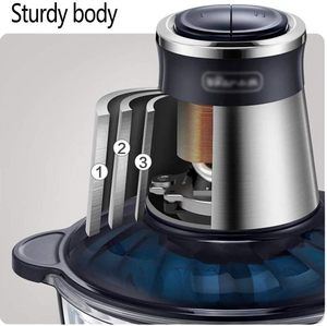 เครื่องบดเนื้อแช่แข็งขนาดใหญ่ ความจุสูง ทำจากสแตนเลส - Product Image 5