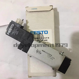 全新1pc电磁阀Mebh-3/2-1/8-<span class=keywords><strong>p</strong></span>-b 173000全新原装现场Plc - Product Image 1