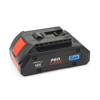 TPCELL 4AH/5AH Professional 18V Li-ion Batterie de remplacement pour ProCORE 21700 BMS pour BAT609 BAT618 Lithium Ion Battery