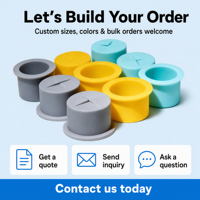 Joint d'étanchéité et bague en caoutchouc EPDM sur mesure - Produit ménager moulé en silicone, tailles et couleurs personnalisables