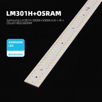 Personnalisé Veg Uv Bloom Lm301 Lm301 Plantes commerciales Jardin d'intérieur Led Grow Strip Grow Light Bar Fixtures PCB Board