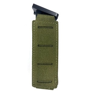 Pochette compacte en nylon 1000D à poche unique avec fixation Molle pour l'organisation de l'équipement de plein air et une utilisation modulaire - Product Image 1