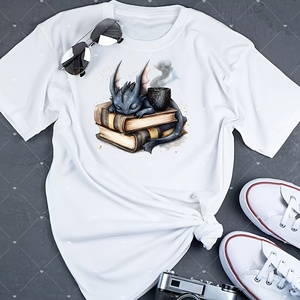 Pegatinas Termoadhesivas Personalizadas de Dragón Bebé, Resistentes al Agua y a los Rayos <span class=keywords><strong>UV</strong></span>, Lavables y para Planchar, Ideales para Camisetas, Sudaderas y Jeans - Product Image 2