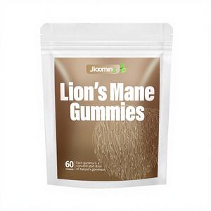 Gummies personnalisées Crinière de lion, Ingrédients naturels transfrontaliers, Amélioration de la densité osseuse, Fudge aux fruits, 3g*60, Commerce extérieur - Product Image 1