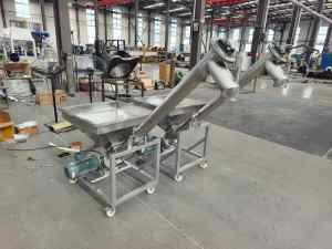 304/316 Stainless Steel <strong>Screw</strong> Conveyor Custom Diameter Spiral <strong>Auger</strong> <strong>Feeder</strong> for Food Powder Particle Conveying System - Product Image 5