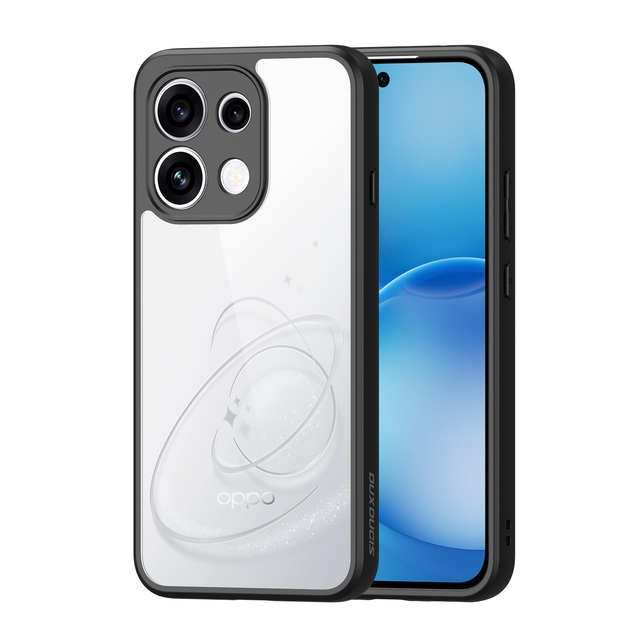 Minimalist Style Frosted Feel PC+TPU Shockproof Transparent Back Cover Phone Case for OPPO Reno16 F & Reno16 FS