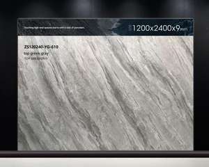 Lastre di Pietra Sinterizzata Grigio Greco di Grandi Dimensioni, Piastrelle <span class=keywords><strong>in</strong></span> Porcellana Effetto <span class=keywords><strong>Marmo</strong></span> <span class=keywords><strong>per</strong></span> <span class=keywords><strong>Pavimenti</strong></span> e Pareti - Product Image 5