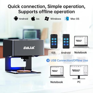 Láser de Diodo Azul de 3W de Alta Precisión <span class=keywords><strong>DAJA</strong></span> <span class=keywords><strong>DJ6</strong></span> para Grabado Láser de Superficies de Frutas, Galletas y Chocolate - Product Image 4