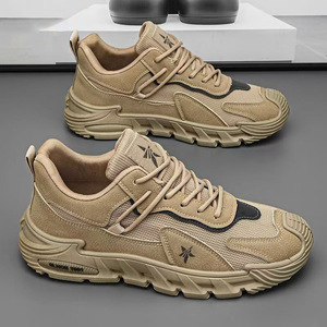 Zapatos deportivos retro para exteriores, antideslizantes, de alta calidad, duraderos, transpirables, para hombre, con suela de goma, zapatillas casuales. - Product Image 4