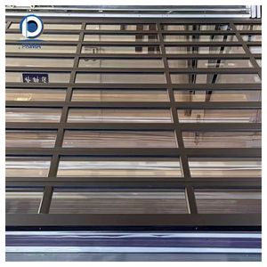 <span class=keywords><strong>Porte</strong></span> <span class=keywords><strong>de</strong></span> <span class=keywords><strong>garage</strong></span> coulissante moderne, <span class=keywords><strong>porte</strong></span> sectionnelle intelligente automatique <span class=keywords><strong>en</strong></span> alliage d'<span class=keywords><strong>aluminium</strong></span> transparente, pour <span class=keywords><strong>garage</strong></span> résidentiel - Product Image 2