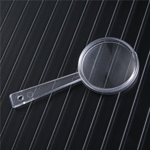 แว่นขยายอะคริลิคแบบมือถือ 28 มม. 40 มม. เลนส์ใสสำหรับอ่านหนังสือและตรวจสอบ - Product Image 3