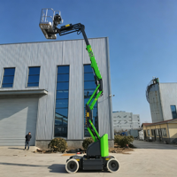 Nacelle élévatrice à flèche électrique remorquable de 80 pieds, équipement de levage, plateforme élévatrice mobile pour personnel