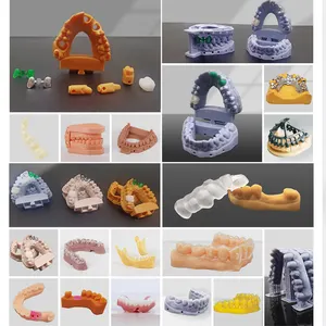 405nm UV Curing Dental Model 3D Printing Resin Assured Denture Base Teeth For LCD DLP 3D Printer Resin