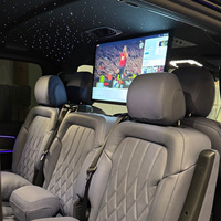 OSK HZ-2401 AV VGA 24 inci Manual lipat Rv Monitor layar TV 23.6 inci Monitor Bus On-board komputer Monitor12V24V