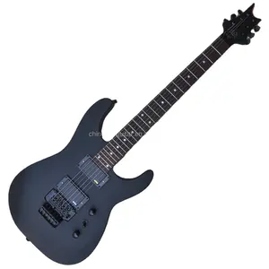 Flyoung价格便宜的电吉他乐器6弦电吉他点音品镶嵌