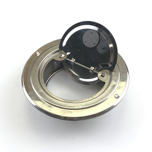 Capot mural <span class=keywords><strong>extérieur</strong></span> en acier inoxydable <span class=keywords><strong>Clapet</strong></span> anti-retour Couvercle de ventilation Capot d'échappement Lame mobile - Product Image 2