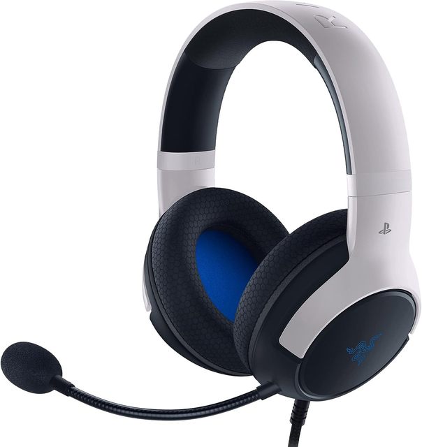 Razer Kaira X Wired Gaming Headset Over Ear 3.5mm Mic Stereo Hifi Bass Headphones for PS5 PlayStation 5 PC Gamer