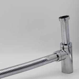 Trampa redonda de sifón para fregadero de residuos, trampa de botella <span class=keywords><strong>con</strong></span> tubo <span class=keywords><strong>corrugado</strong></span>, venta al por mayor de fábrica - Product Image 6