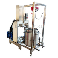 Machine à presser et à déshydrater les mûres / Presse à filtrer la purée d'enzyme de canneberge / Extracteur de jus de gingembre de haute qualité, déshydrateur
