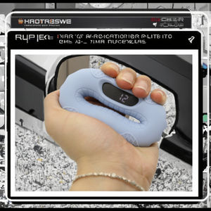 Anneau de préhension intelligent en silicone réglable avec écran vidéo, poignées d'exercice connectées 0,5 kg pour un entraînement complet - Product Image 3