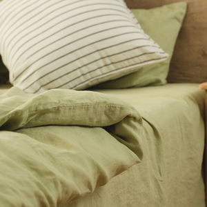 Draps en lin bio, draps pour sèche-linge, linge propre, linge <span class=keywords><strong>vert</strong></span>, parure de lit, <span class=keywords><strong>housse</strong></span> de couette - Product Image 5