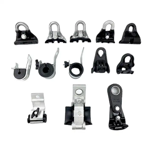 Abrazadera <span class=keywords><strong>de</strong></span> Suspensión Ajustable <span class=keywords><strong>de</strong></span> Aleación <span class=keywords><strong>de</strong></span> Aluminio para Cables, <span class=keywords><strong>de</strong></span> Alta Resistencia, con Nylon y Fibra <span class=keywords><strong>de</strong></span> Vidrio, para Aplicaciones <span class=keywords><strong>de</strong></span> Bajo Voltaje en Energía Eléctrica - Product Image 4