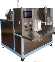 Machine semi-automatique de distribution de liquides mélangés AB 1:1 électrique, grand débit, remplissage de colle, application chimique, moteur, plastique