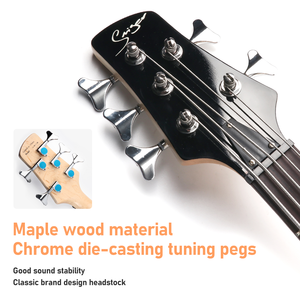 Smiger Basso Elettrico Passivo a 5 Corde Strumento Musicale Completo - Product Image 6