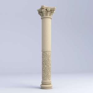 2025 nuevo modelo de molde con forma de casa, columna <span class=keywords><strong>romana</strong></span>, cilindro de vestíbulo de hormigón de cemento redondo, nueva plantilla de construcción ABS Extra gruesa - Product Image 2