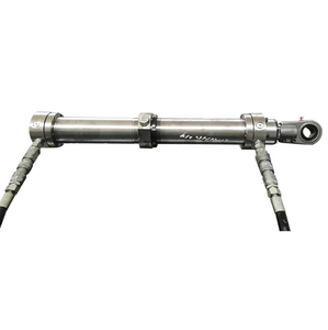 80/56 - 650 l'axe d'oreille intermédiaire avant ES40 est équipé d'un amortisseur nécessitant des vérins hydrauliques Festo. - Product Image 4