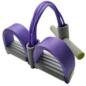 <span class=keywords><strong>Fascia</strong></span> di Resistenza Multifunzionale in Lattice a 4/6 Tubi per Yoga, Pedaliera per <span class=keywords><strong>Esercizi</strong></span> <span class=keywords><strong>Addominali</strong></span>, Corda di Trazione a Quattro Tubi <span class=keywords><strong>con</strong></span> Pedali - Product Image 6