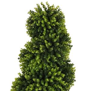 RUOPEI 6 piedi di larghezza Bonsai bosso spirale topiaria albero artificiale pianta di plastica per interni decorativi per esterni