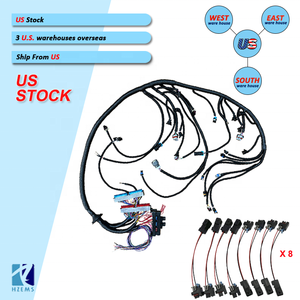 LS1 <span class=keywords><strong>4L60E</strong></span> DBC StandAloneエンジン配線用ハーネス8pc DelphiアダプターシボレーGMC CADILLAC 4.8 5.3 6.0L 1997-2006米国 - Product Image 1