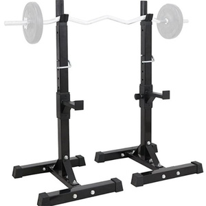 Có thể điều chỉnh <span class=keywords><strong>Squat</strong></span> giá tiêu chuẩn Barbell giá thép ngồi xổm đứng băng ghế dự bị Báo Chí - Product Image 1