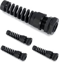 Connecteur de câble anti-pliage M27 à fixation directe usine, tête de fixation en nylon étanche avec niveau de protection IP68, certificat ROHS